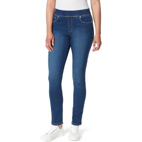 Gloria Vanderbilt Women's Amanda Pull on High Rise Jean Standard