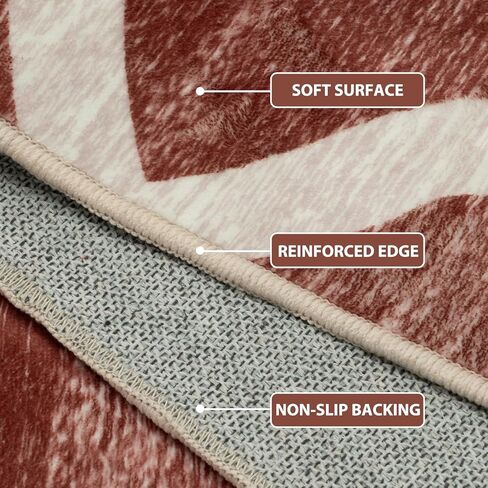 سجاد منطقة 8x10 لغرفة المعيشة قابل للغسل في الغسالة وغير قابل للانزلاق سجاد رمادي مغربي حديث تعريشة لغرفة الطعام وغرفة النوم والمطبخ والمدخل الداخلي وغرفة الغسيل in Kuwait