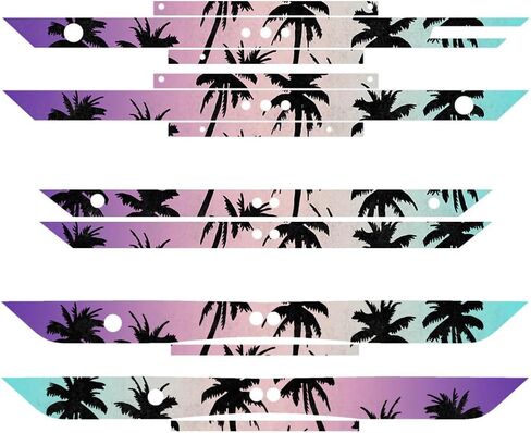 حراس السكك الحديدية الحرفية والركوب | واقيات السكك الحديدية ذات العجلة الواحدة مع حماية من البولي كربونات | حماية قضبان العجلة الواحدة، متينة، قابلة للتقشير واللصق | اكسسوارات ونويل | متوافق مع ون ويل + XR | تريبي in Kuwait