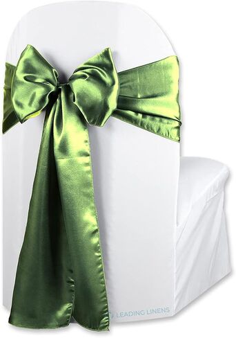 Sparkles Make It Special 200 pcs Satin Chair Cover Bow Sash - Hot Pink - Wedding Party Banquet Reception - 28 Colors Available in Saudi Arabia