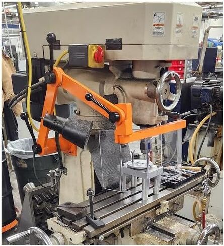 Milling/Drilling Machine Safety Guard, Universal Mount. Standard Model, No Interlock. Part # MG-4 by ATS Machine Safety Solutions in Kuwait