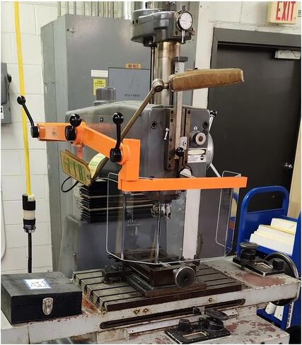 Milling/Drilling Machine Safety Guard, Universal Mount. Standard Model, No Interlock. Part # MG-4 by ATS Machine Safety Solutions in Kuwait