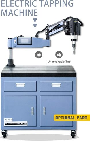 US Stock M3-M16 Tap Collets 1200mm Arm 360° Universal Tapping Machine Electric Tapper 0-375rpm With ANSI Imperial Collets in Saudi Arabia