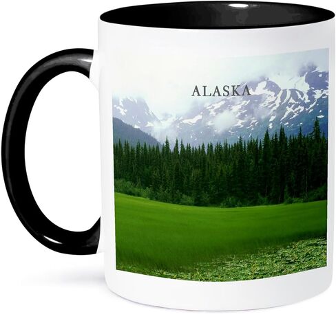 3dRose mug_62165_2 "Hawaiian Fuchsia Colored Plumeria Flowers" Ceramic Mug, 15 oz, Multicolor in Saudi Arabia