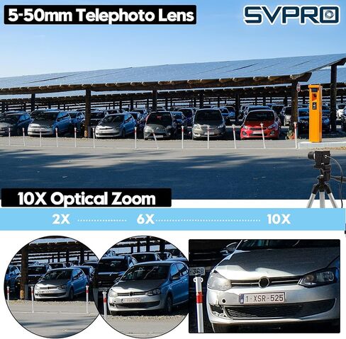 كاميرا SVPRO USB 1080P 60 إطارًا في الثانية عالية السرعة للجولف سوينغ 260 إطارًا في الثانية @ 360 بكسل، 120 إطارًا في الثانية @ 720 بكسل كاميرا كمبيوتر مع عدسة متغيرة البؤرة 5-50 مم، تكبير بصري 10X كاميرا فيديو صناعية UVC للكمبيوتر المحمول in Kuwait