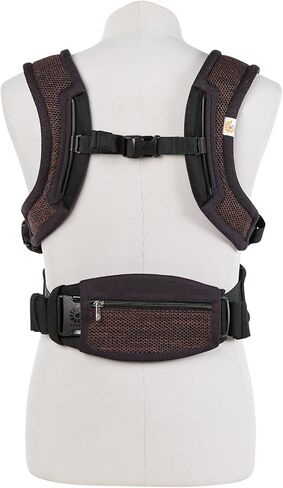 Ergobaby All Carry Positions Aerloom Formaknit Baby Carrier (7-45 Lb), Black Pearl in Saudi Arabia