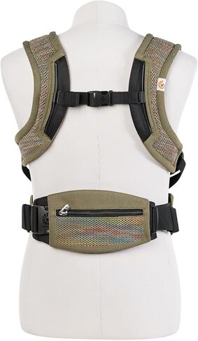 Ergobaby All Carry Positions Aerloom Formaknit Baby Carrier (7-45 Lb), Black Pearl in Saudi Arabia