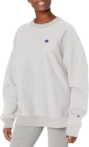 Champion womens Plus Size Reverse Weave Crewneck Sweatshirt, Pullover Sweatshirts for Women in Kuwait