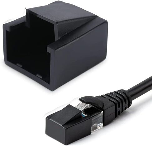 50 قطعة من واقي قابس إيثرنت، أغطية غبار كابل RJ45 (أغطية غبار موصل إيثرنت) باللون الأسود in Kuwait