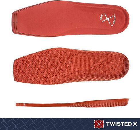 Twisted X Women's Blend Regular Round Toe Shoe Pad Orthotic Inserts for All Day Comfort and Support, 10 in Saudi Arabia