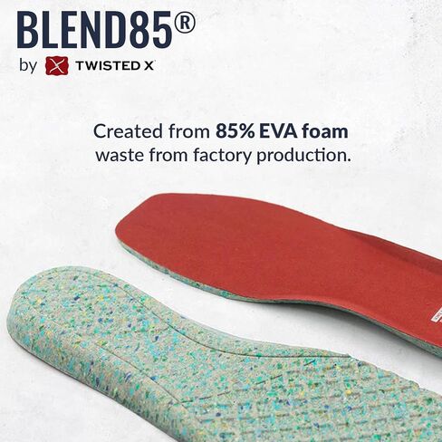 Twisted X Women's Blend Regular Round Toe Shoe Pad Orthotic Inserts for All Day Comfort and Support, 10 in Saudi Arabia