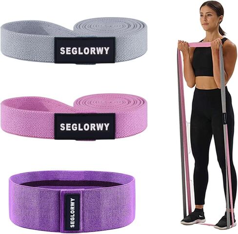 Resistance Bands for Women Men, Exercise Bands for Working Out, Fabric Body Fitness Workout Bands Pull up Assistance Bands in Saudi Arabia