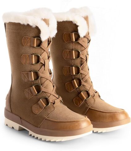DREAM PAIRS Snow Winter Boots for Women Resistant Warm Mid-Calf Boots Faux Fur Lined Lace Up Anti-slip Outdoor Hiking Booties in Saudi Arabia