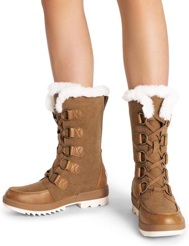 DREAM PAIRS Snow Winter Boots for Women Resistant Warm Mid-Calf Boots Faux Fur Lined Lace Up Anti-slip Outdoor Hiking Booties in Saudi Arabia