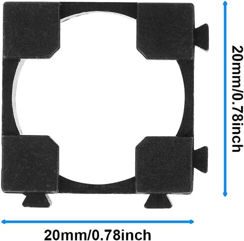 100PCS 18650 Lithium Battery Bracket Holder Cell Plastic Lithium Battery for DIY Baterry Pack + Nickel Strip in Kuwait