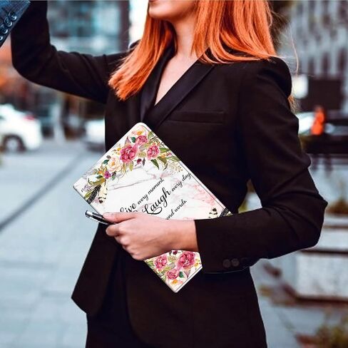 Case for 6" All-New Kindle (11th Generation, 2022 Release),PU Leather Slim Standing Smart Cover Case with Auto Sleep/Wake，ONLY Fit 6 inch Basic Kindle 2022 e-Reader,Flowers Marble in Kuwait