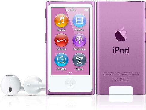 Apple iPod Nano 16GB بنفسجي (الجيل السابع) (متجدد) in Saudi Arabia