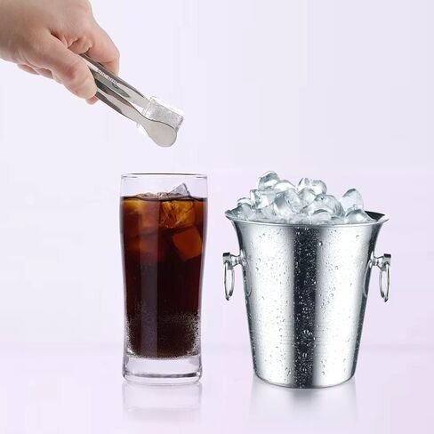 10 Pack Small Ice Tongs Sugar Tongs, Stainless Steel Mini Serving Appetizers Tongs for Party Coffee Tea Wine Bar Kitchen (Golden) in Kuwait