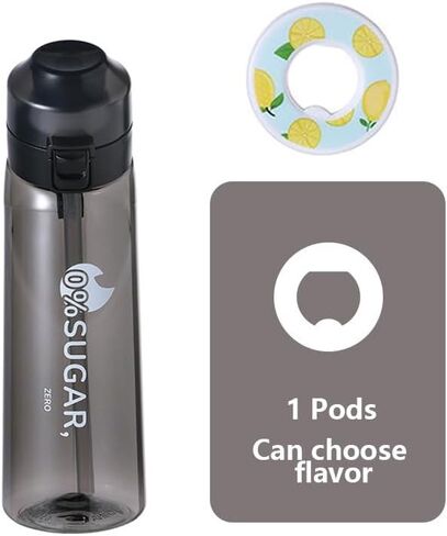 Air Water Bottle, air water bottle for trainning, air water bottle with 1 flavor pod, water containers, scent water bottle, fruit fragance (Pineapple Fragrance) in Saudi Arabia