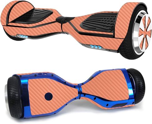 غلاف MightySkins من ألياف الكربون لـ Ultra Hoverboard - وردي فاقع | لمسة نهائية واقية ومتينة من ألياف الكربون | سهل التطبيق والإزالة وتغيير الأنماط | صنع في الولايات المتحدة الأمريكية (CF-HOVH1-وردي فاقع صلب) in Kuwait