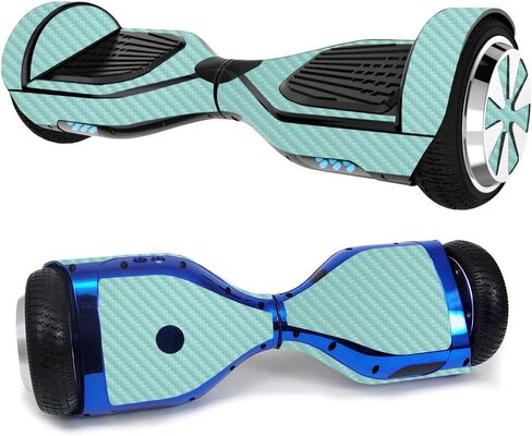 MightySkins Carbon Fiber Skin for Ultra Hoverboard - Hot Pink | Protective, Durable Textured Carbon Fiber Finish | Easy to Apply, Remove, and Change Styles | Made in The USA (CF-HOVH1-Solid Hot Pink) in Saudi Arabia