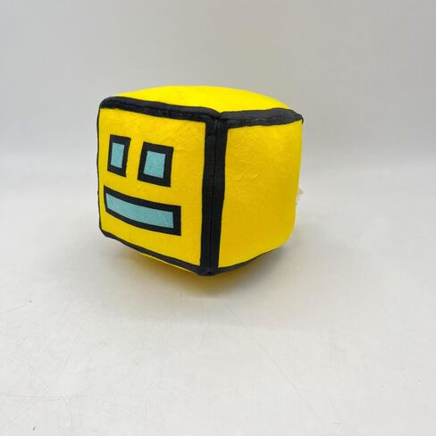 4.7" Geometry Cube Plush Toys Stuffed Plushie Doll Small Pillow Pendant Game Cute Kids Fans Collection Birthday Gift (4 PCS) in Kuwait