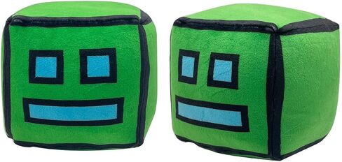 4.7" Geometry Cube Plush Toys Stuffed Plushie Doll Small Pillow Pendant Game Cute Kids Fans Collection Birthday Gift (4 PCS) in Kuwait