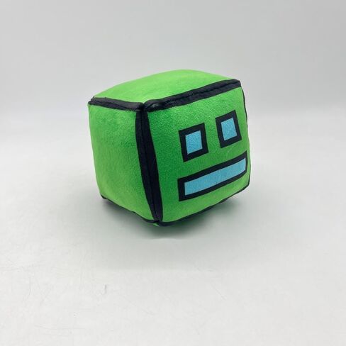4.7" Geometry Cube Plush Toys Stuffed Plushie Doll Small Pillow Pendant Game Cute Kids Fans Collection Birthday Gift (4 PCS) in Kuwait