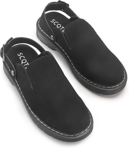 Clogs for Women, Adjustable Slingback Mules Closed Toe Slipper Womens Slip on Shoes Size 6-11 in Saudi Arabia