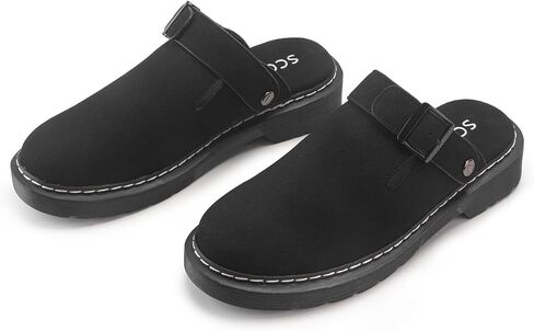 Clogs for Women, Adjustable Slingback Mules Closed Toe Slipper Womens Slip on Shoes Size 6-11 in Saudi Arabia