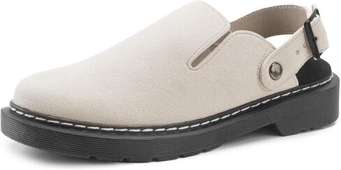 Clogs for Women, Adjustable Slingback Mules Closed Toe Slipper Womens Slip on Shoes Size 6-11 in Saudi Arabia