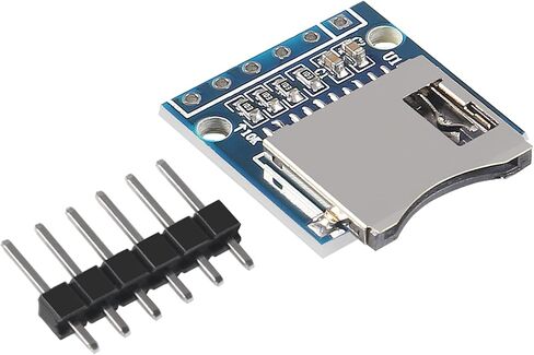 12PCS Micro SD Storage Expansion Board Mini Micro SD TF Card Memory Shield Adapter Module with Pins in Saudi Arabia