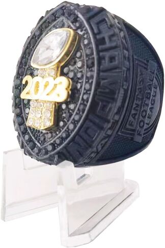2023 Fantasy Football Championship Ring Award Prize Sport MVP Winner FFL League Champion Ring in Kuwait