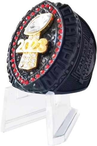 2023 Fantasy Football Championship Ring Award Prize Sport MVP Winner FFL League Champion Ring in Kuwait