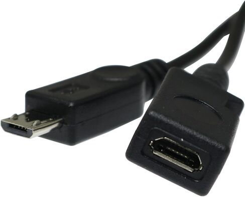 محول USB ميكرو 2 في 1 إلى USB 3 قطع كابل OTG كابل طاقة محول USB إلى Micro USB لـ Fire Stick وPlaystation Classic والمزيد، محول Micro USB 2 في 1 in Kuwait