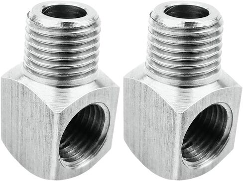 Beduan الفولاذ المقاوم للصدأ تجهيزات أنابيب الزهر 90 درجة شارع الكوع 3/4 "NPT ذكر x 3/4" NPT ذكر الماء الوقود الهواء in Kuwait