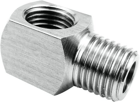 Beduan الفولاذ المقاوم للصدأ تجهيزات أنابيب الزهر 90 درجة شارع الكوع 3/4 "NPT ذكر x 3/4" NPT ذكر الماء الوقود الهواء in Kuwait