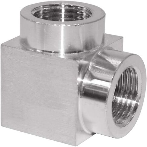 Beduan الفولاذ المقاوم للصدأ تجهيزات أنابيب الزهر 90 درجة شارع الكوع 3/4 "NPT ذكر x 3/4" NPT ذكر الماء الوقود الهواء in Kuwait