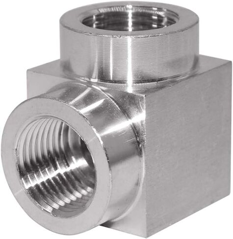 Beduan الفولاذ المقاوم للصدأ تجهيزات أنابيب الزهر 90 درجة شارع الكوع 3/4 "NPT ذكر x 3/4" NPT ذكر الماء الوقود الهواء in Kuwait