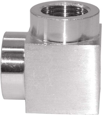 Beduan الفولاذ المقاوم للصدأ تجهيزات أنابيب الزهر 90 درجة شارع الكوع 3/4 "NPT ذكر x 3/4" NPT ذكر الماء الوقود الهواء in Kuwait
