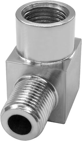 Beduan الفولاذ المقاوم للصدأ تجهيزات أنابيب الزهر 90 درجة شارع الكوع 3/4 "NPT ذكر x 3/4" NPT ذكر الماء الوقود الهواء in Kuwait