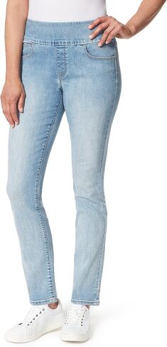 Gloria Vanderbilt Women's Amanda Pull on High Rise Jean Standard in Saudi Arabia