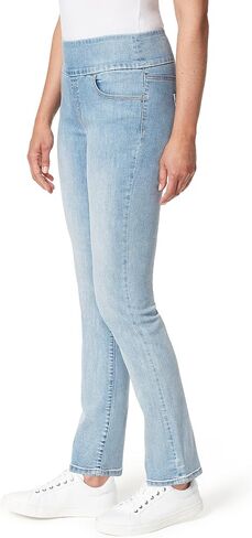 Gloria Vanderbilt Women's Amanda Pull on High Rise Jean Standard in Saudi Arabia