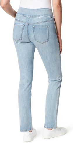 Gloria Vanderbilt Women's Amanda Pull on High Rise Jean Standard in Saudi Arabia