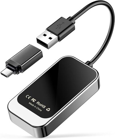 Wireless Carplay Adapter,Carplay Wireless Adapter,Converts Wired to Wireless Carplay Dongle for Wireless Control Plug & Play Carplay Fit for iPhone iOS Carplay Screen for Car A51 in Saudi Arabia