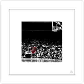 Trends International Gallery Pops Michael Jordan - Flight Progression Sequence 2 Wall Art Wall Poster, 12" x 12", Black Frame Version