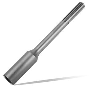 Yougfin SDS Max Ground Rod Driver for 5/8 Inch and 3/4 Inch Ground Rods, 10 inch Long, Fits All SDS Max Rotary Hammers (13/16" Inner Dia)