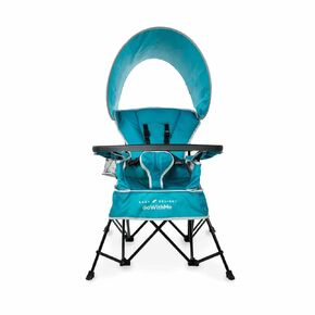 Baby Delight Go with Me Jubilee Deluxe Portable Chair | Indoor and Outdoor | Sun Canopy | Teal