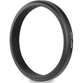 Haoge 49mm Lens UV Filter Adapter Ring for Fujifilm Fujinon X100VI X100V Camera fit 49mm UV CPL ND Filter Fit Original Lens Cap Black LAR-X55B