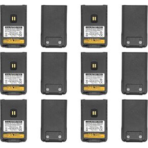 (12PCS) BL1506 Battery BL2018 Battery 2000mAh [2024 New Version] for Hytera BD502i Battery BD500 BD505 BD506 BD50X PH-608 BD555 BD552i BD612i BD502 Battery